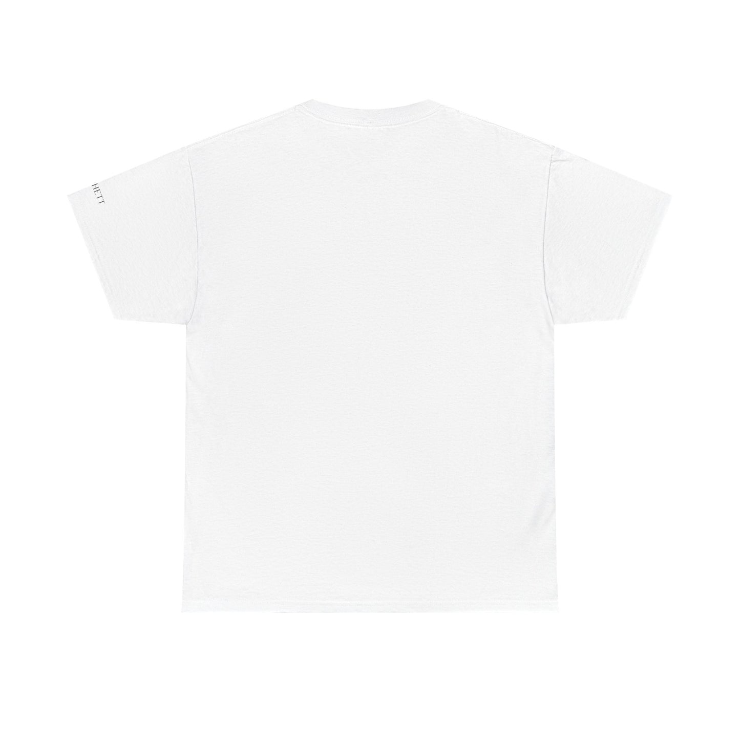 Minimalist White T‑Shirt — "They Say Bad Things About Me But That’s Okay life is short" Text Tee