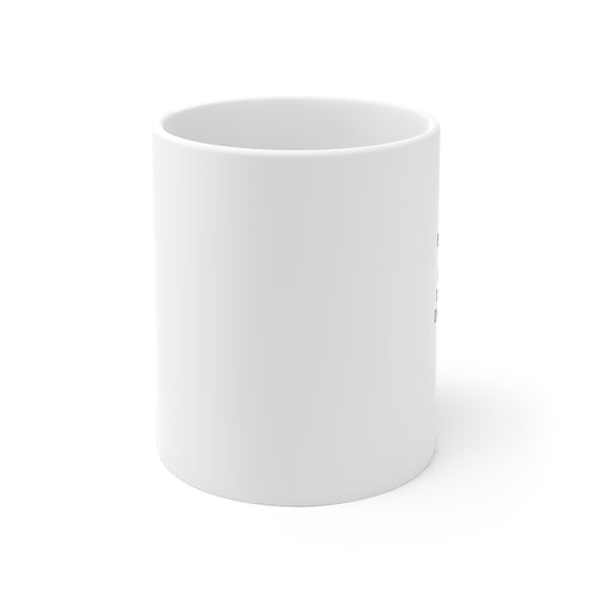 Minimalist ‘BRB GONNA FEEL MY EMOTIONS...’ Inspirational Quote Coffee Mug