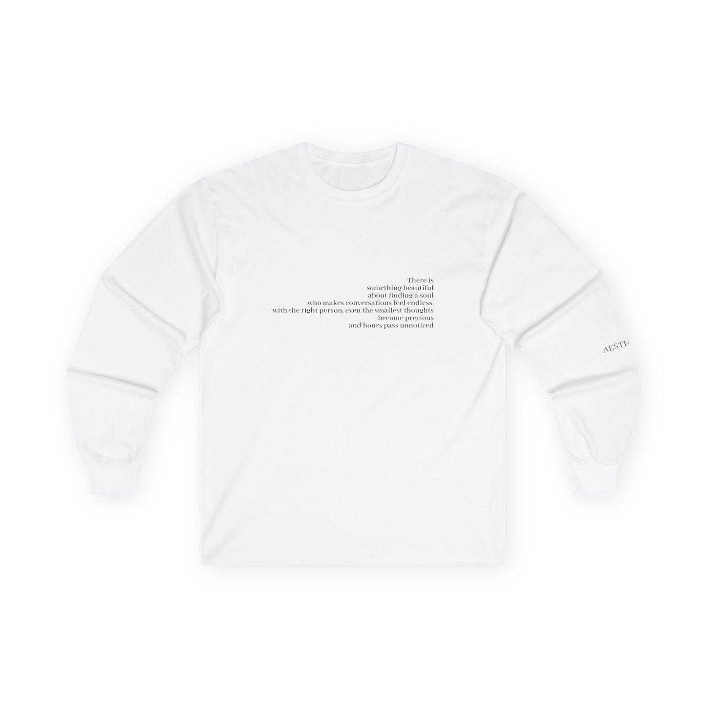''there is something beautiful about finding a soul..” Minimalist Cotton Shirt