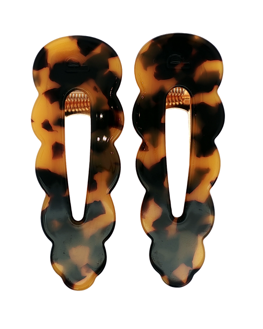 Signature Hair Clips - Panther (Pair)