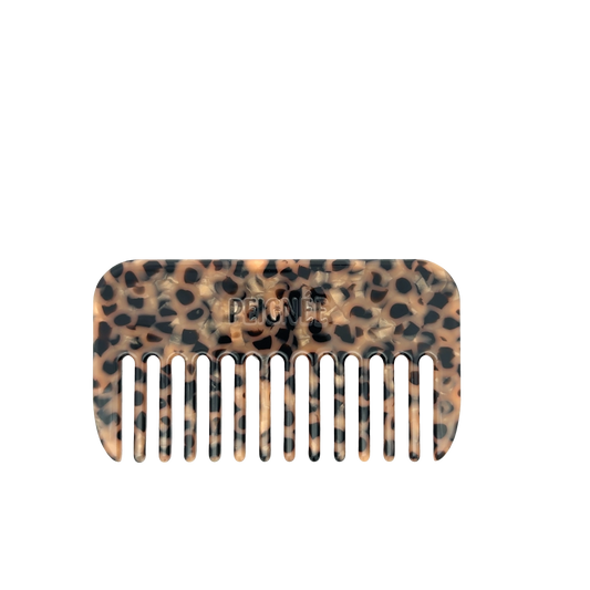 Travel Comb - Leopard